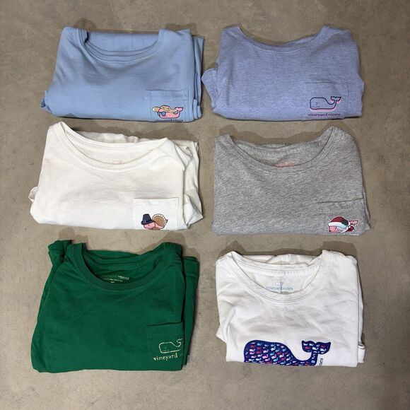 Vineyard Vines Tops - Lot Of 6 Vineyard Vines Women’s Size XS Long Sleeve Tee T Shirts